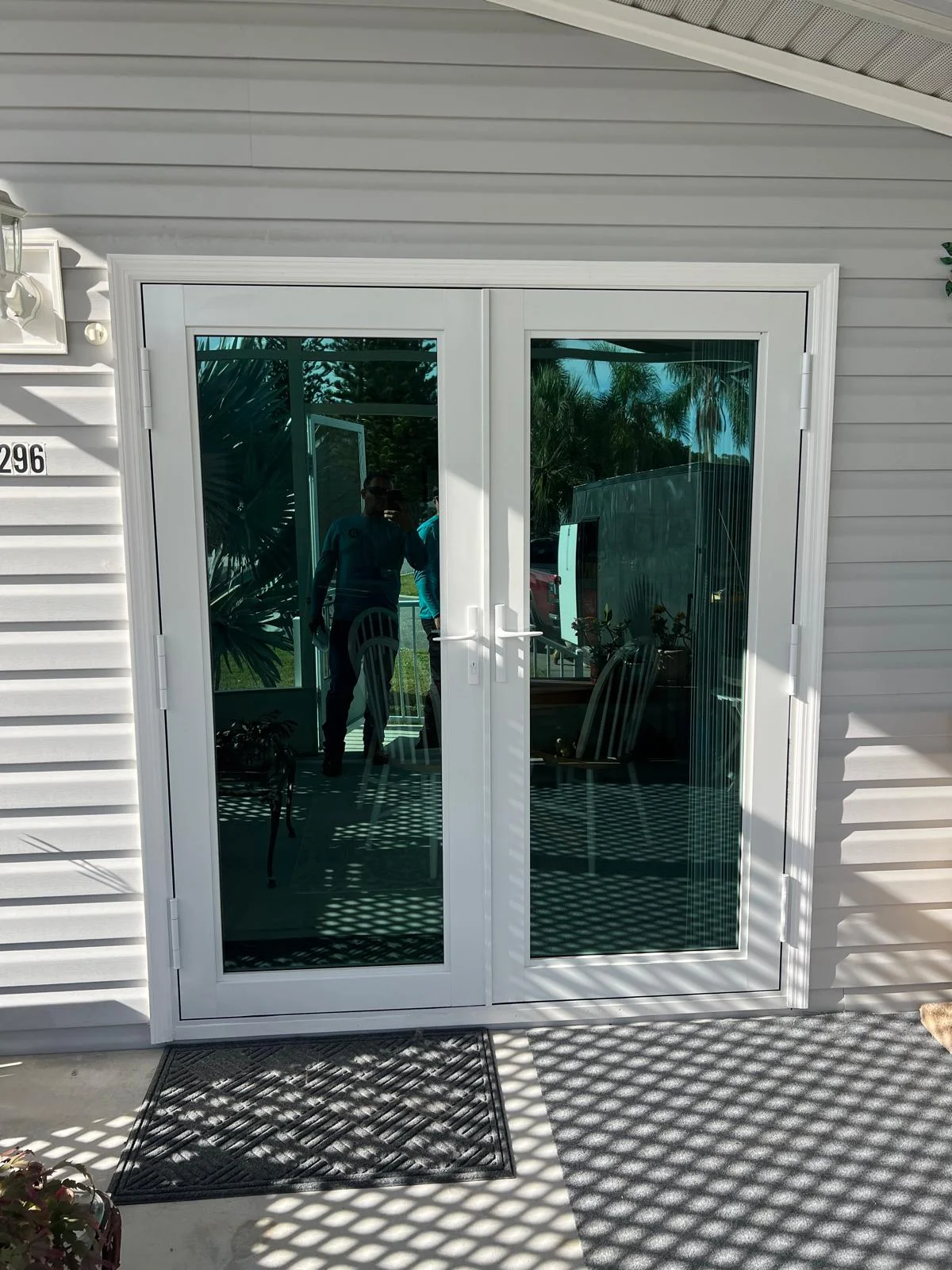 Double French Impact Doors