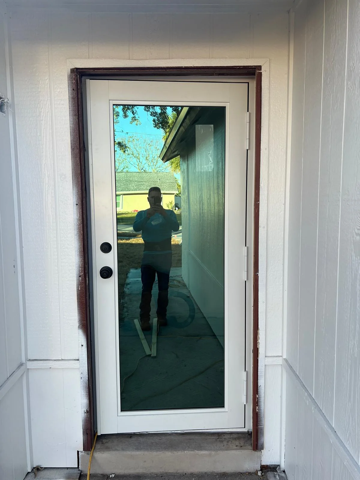 Full Glass Entry Door